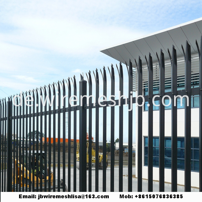 Powder Coated And Galvanized Palisade Fence Panels